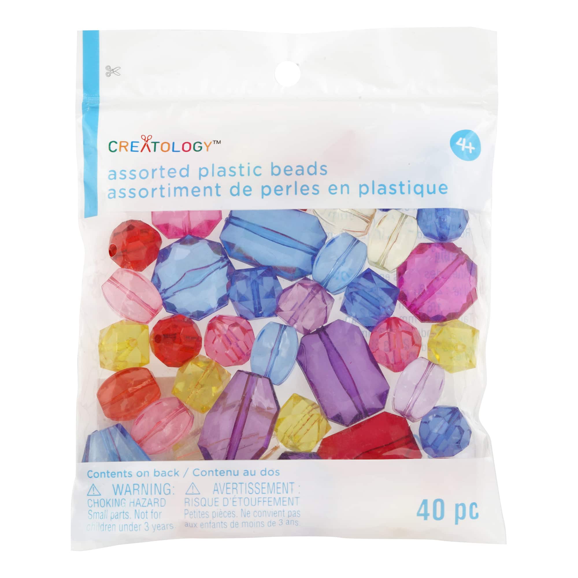 Rainbow Gem Beads by Creatology™, 40ct.